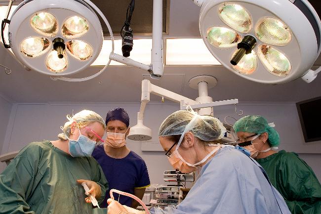 <p>First pictures from inside the operating theatre at RCH. Picture: RCH</p>