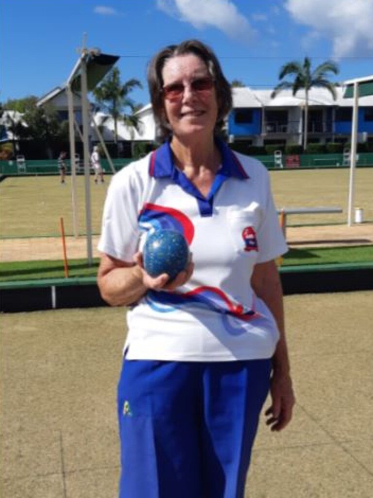 Tewantin-Noosa bowler Jenny Bowie after being crowned the 2021 Ladies Club Champion. Picture: Contributed