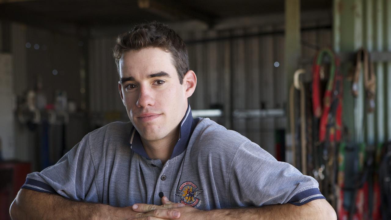 A fresh faced Greg Sugars as he launched what was to be a hugely successful career in the sport