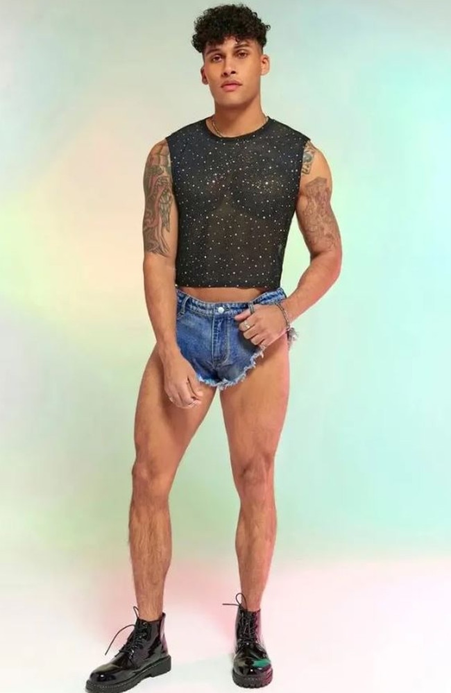 Men in cheap booty shorts