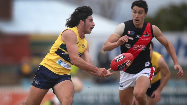 Lachlan Jones has starred at SANFL League level this season. Picture: Dean Martin