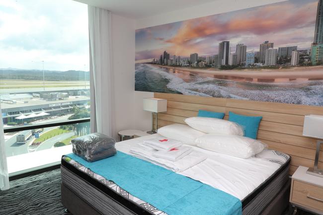 First look inside the Rydges Airport hotel at Coolangatta. Picture Glenn Hampson