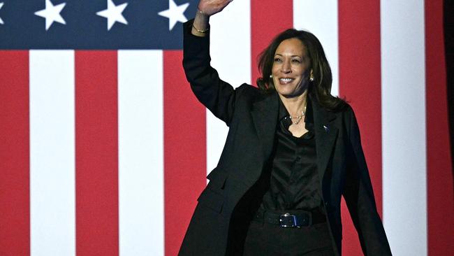 Kamala Harris has a huge edge among women; Trump has the same among men. Picture: Brendan Smialowski/AFP