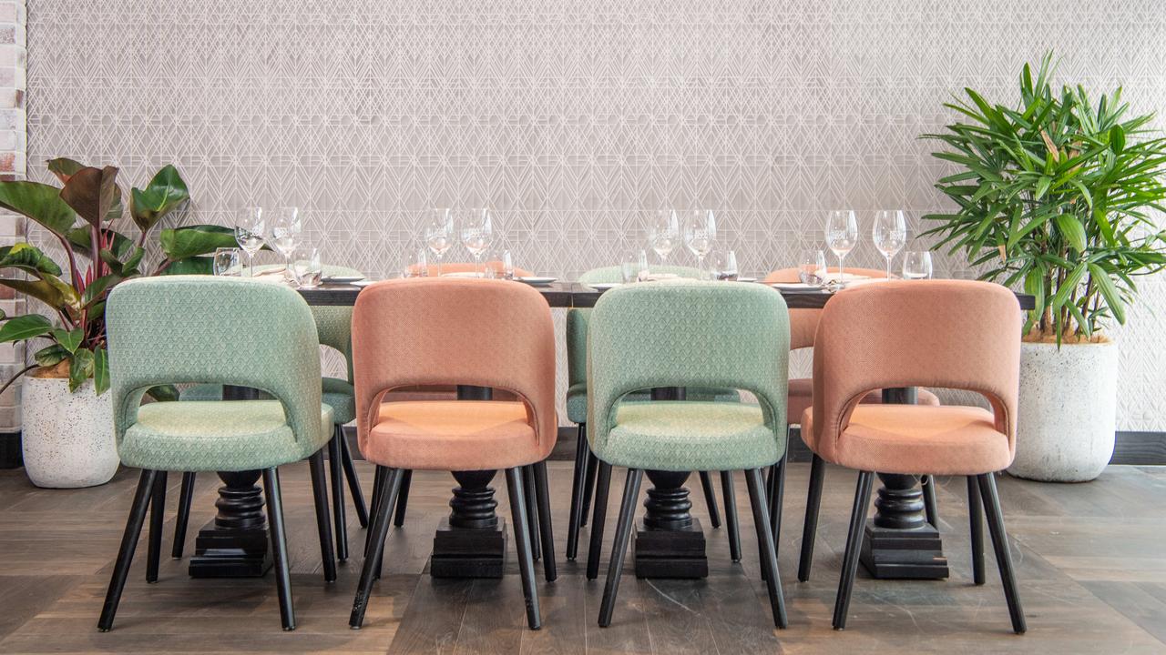 Bisou Bisou has a soft and elegant French vibe. Picture: Brad Fleet