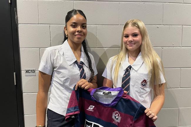 Monaiya-Lee Lilia Tahli Campbell will co-captain Ipswich State High’s Year 10 team.