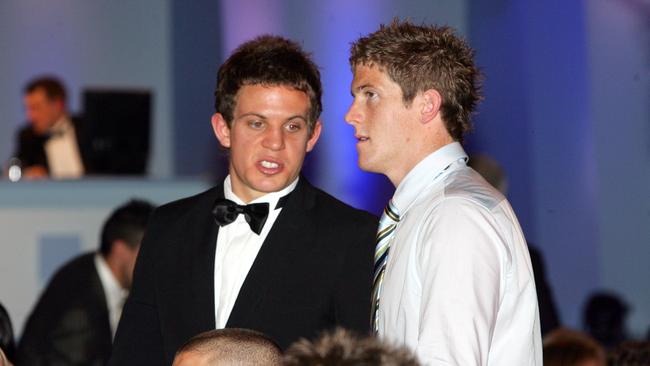 Luke Ball talks with Nick Dal Santo on Brownlow night.