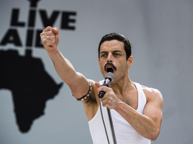 This image released by Twentieth Century Fox shows Rami Malek in a scene from 