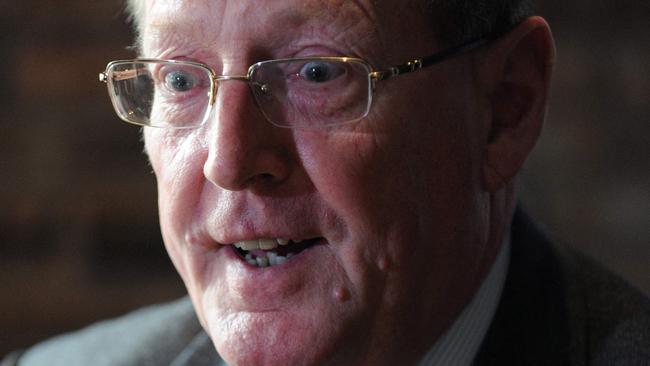 Northern Irish Nobel Peace Prize laureate David Trimble. Picture: AFP