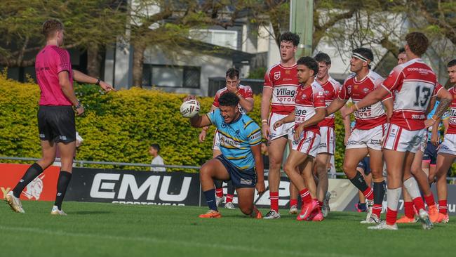 Saturday, April, 19, 2025. QLD_WSN_MENINGAFINALS_WK50 Meninga Cup rugby league between the Devils and Dolphins. Played at Norths, Nundah, Brisbane. Photos by Stephen ArcherSaturday, April, 19, 2024. QLD_WSN_MENINGAFINALS_WK50 Meninga Cup rugby league between the Devils and Dolphins. Played at Norths, Nundah, Brisbane. Photos by Stephen Archer