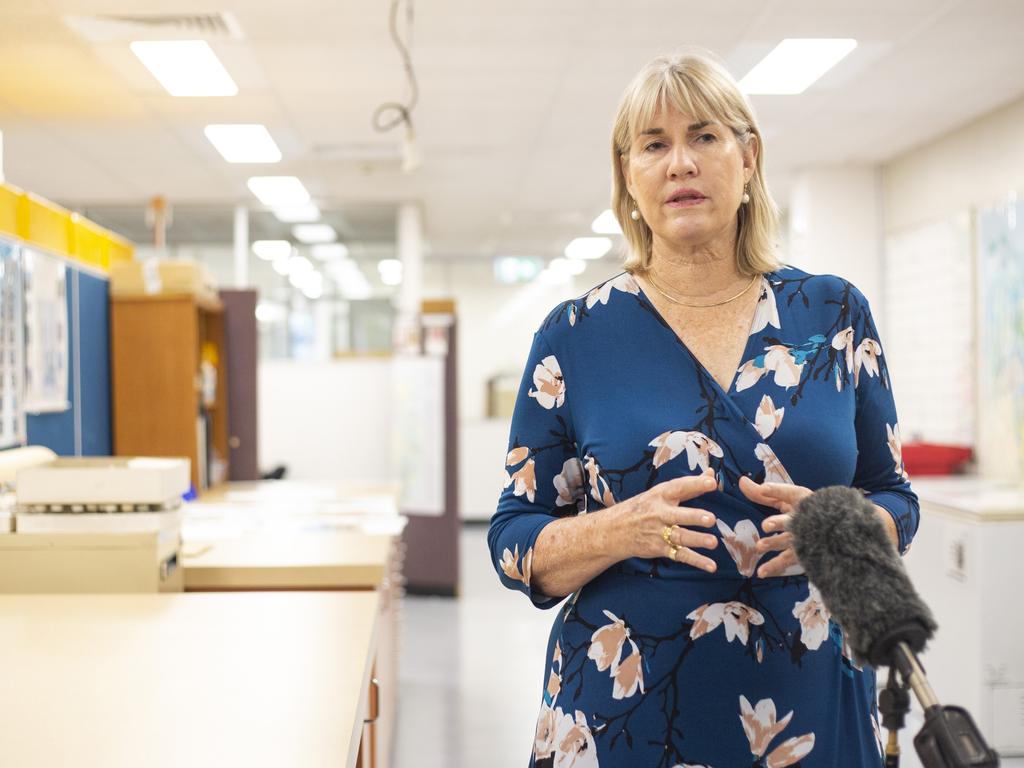 Environment Minister Eva Lawler announced funding which will help the NT Taxi industry get it’s staff levels to scratch. Picture: Floss Adams.