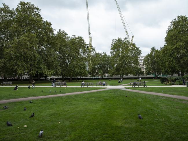 Grosvenor Square in Mayfair, London, is a short walk from the former home and office of The Female Social Network. Photo: Hollie Adams for National Network News