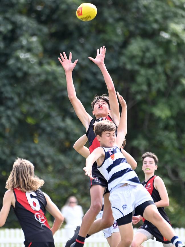Action from Saturday's McDonaldâ€™s South East Queensland Youth Grand Finals played at Yeronga AFC. 2 September 2023. Picture, John Gass