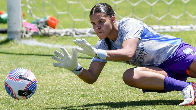 Jada Whyman could be the next Matildas keeper. (Photo by Mark Brake/Getty Images)