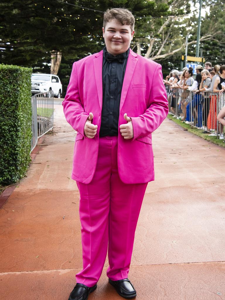 Liam Woodward at St Mary's College formal at Picnic Point, Friday, March 24, 2023. Picture: Kevin Farmer