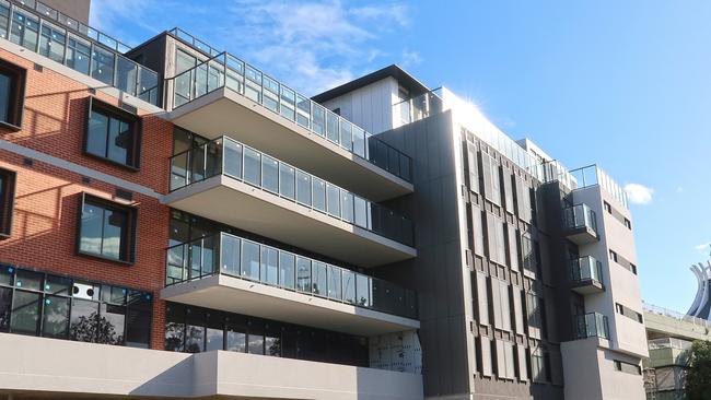 Our Lady of Mercy Place aged care home at Harris Park. Picture: Peter Taouk