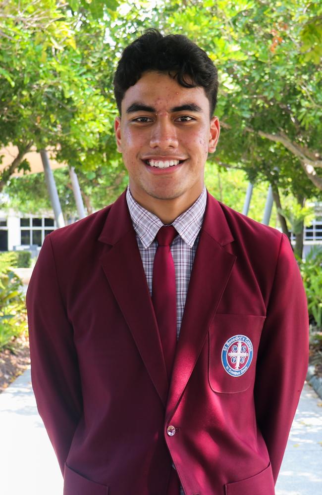 Ronauld Vaipuna, school captain, St Benedict's College. Picture: Contributed