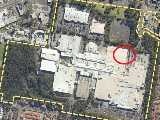 Plans have been lodged to change the northeast section of Erina Fair to replace Target with sports megastore Decathlon