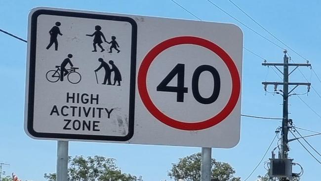 Residents have been alerted to the speed change in Goomeri via a social media post in a community Facebook group.  Picture: Facebook, Diane Frola