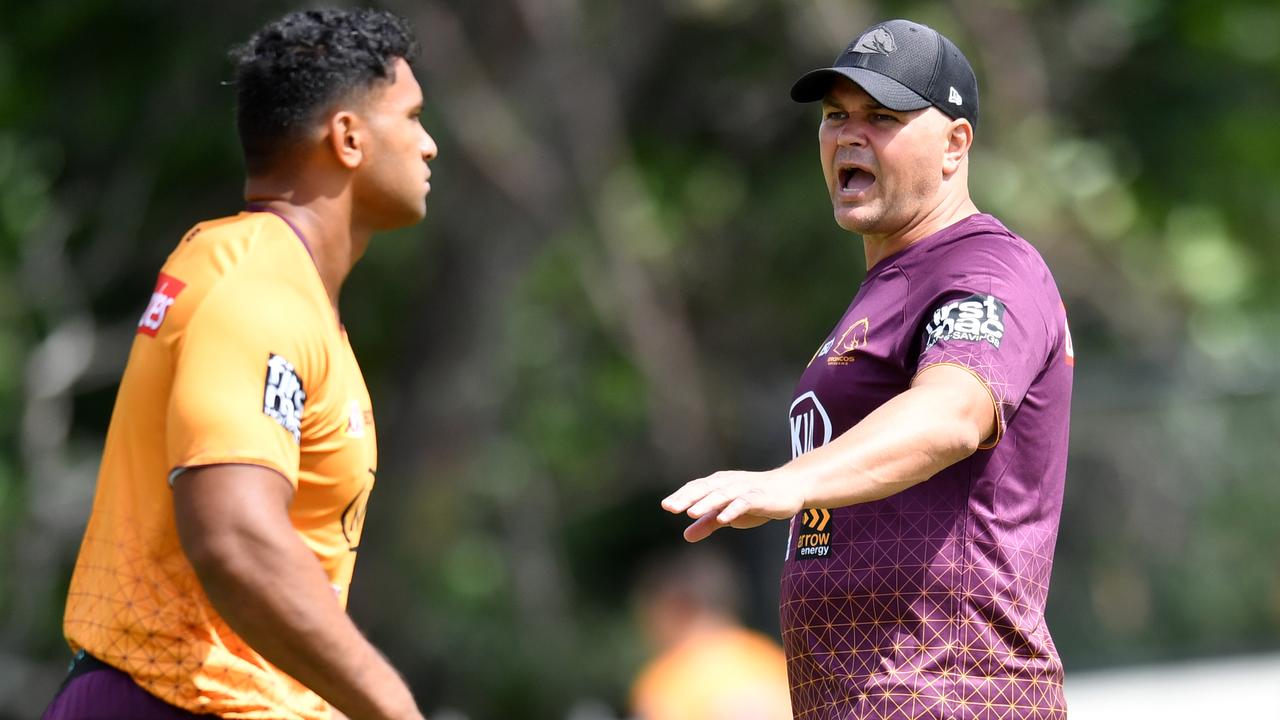 Broncos coach Anthony Seibold is a big fan of statistical analysis.