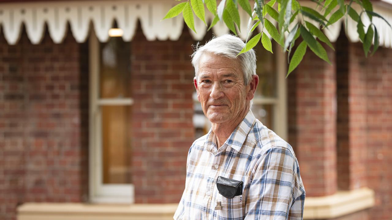 Retired doctor Rob Brodribb at the opening of stage one of the Museum of Health in the grounds of Baillie Henderson Hospital, Tuesday, October 22, 2024. Picture: Kevin Farmer