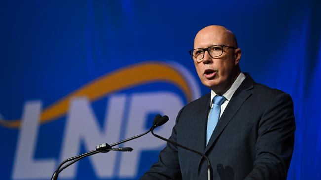 Opposition Leader Peter Dutton has attacked the government’s response to the CFMEU allegations. Picture: Dan Peled / NewsWire