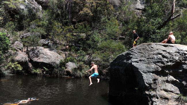 A seven-year-old boy has died after being found unconscious in Jellybean Pool at Glenbrook.