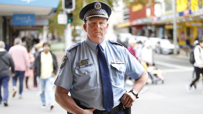 Out and about in Chatswood. Picture: John Appleyard