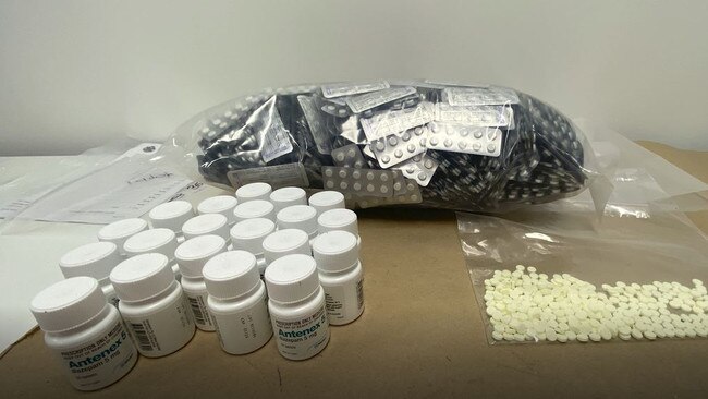 Drugs seized as part of Operation Tiptoe. Picture: Queensland Police