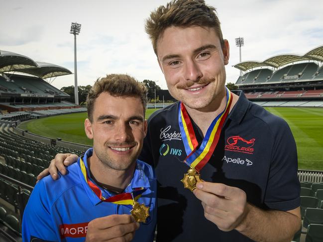 SEPTEMBER 10, 20242024 Magarey Medallists Ã SturtÃs Will Snelling and NorwoodÃs Harry BoydPicture RoyVPhotography