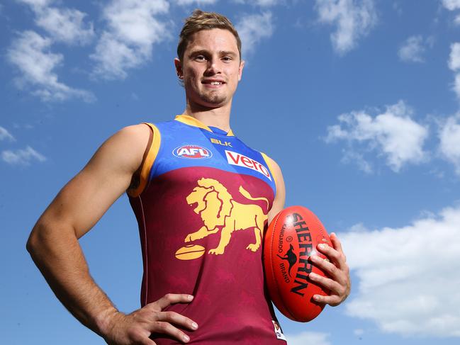 Brisbane Lions young gun Liam Dawson. Picture: Peter Cronin