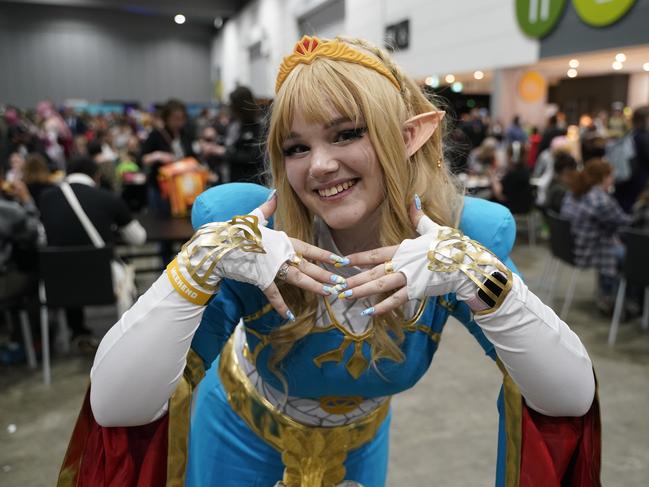 OZ Comic-Con Gallery. OZ comic at Melbourne Exhibition and Convention Centre. Ariene Sorgdrager - Zelda . Picture: Valeriu Campan