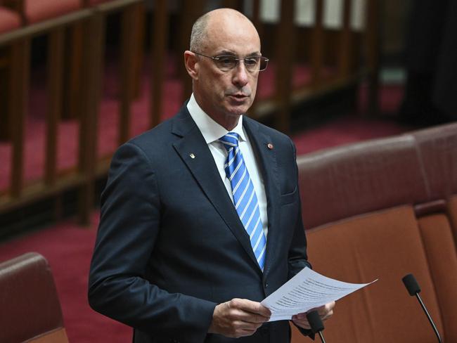 Senator David Van has called for an investigation into Senator Thorpe’s “outrageous claims”. Picture: Martin Ollman