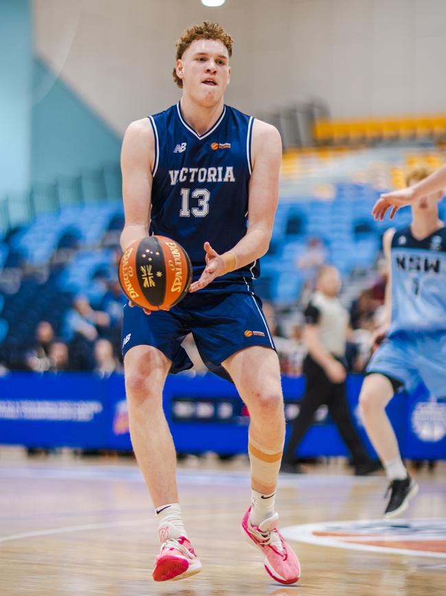 Victoria's Austin Rapp at the Under-20 and Ivor Burge National Championships. Picture: Taylor Earnshaw