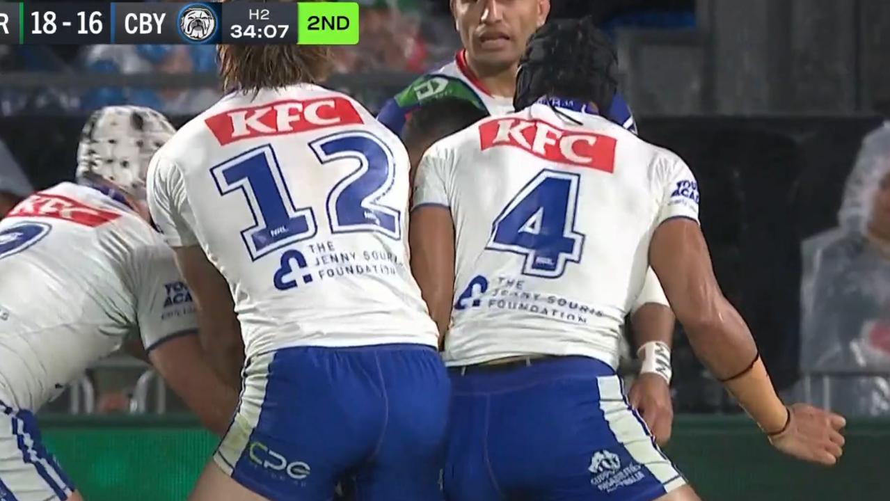 Crichton did not wrap. Photo: Fox Sports