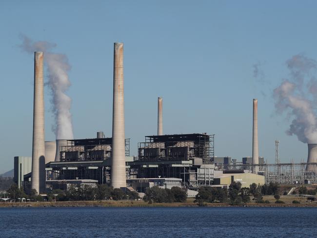 The Liddell coal fired power station which will close this year. Picture: David Swift