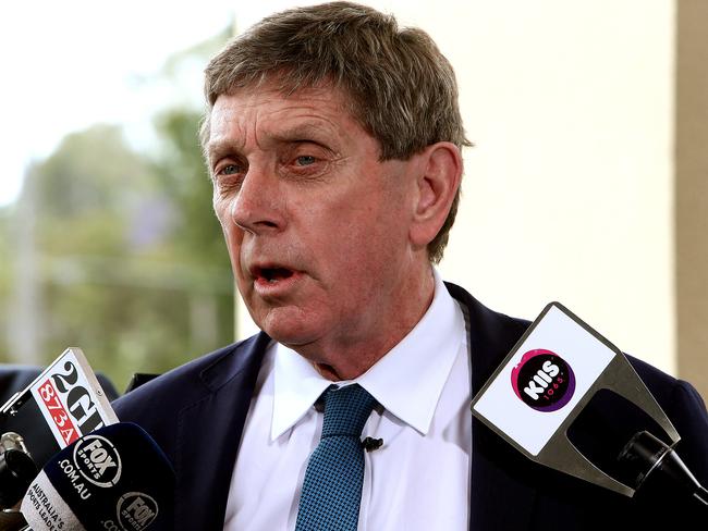 Cronulla Sharks CEO Lyall Gorman outside the club this morning. Picture: Kristi Miller