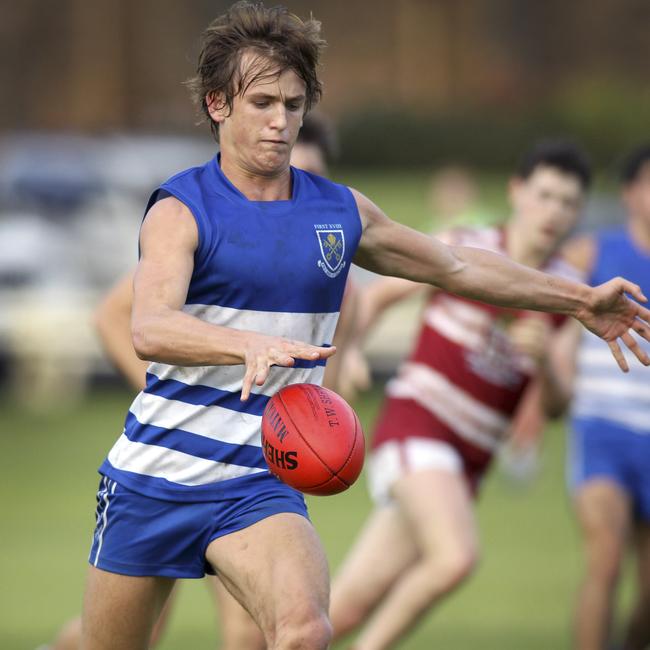 St Peter’s Lachlan De Cesare in action during a game last year. Picture: Dean Martin