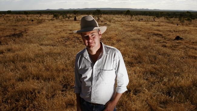 Family affair: Paul Holmes a Court on Victoria River Downs in the Northern Territory.