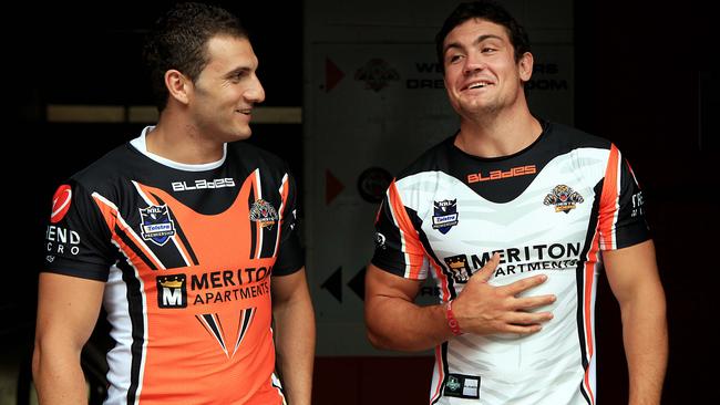 Farah and Chris Heighno in their Tigers days.