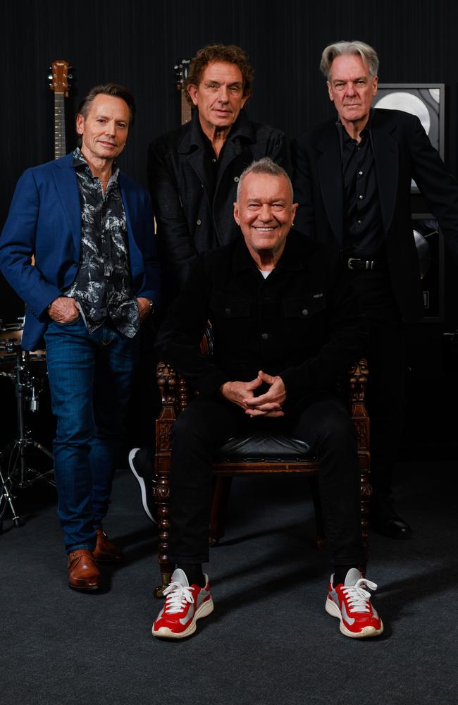 Chisel back on the road and at No.1 again with their 50 Years – The Best record. Picture: Justin Lloyd.