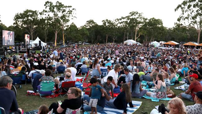 Crowds at Tropfest, Parramatta Park, 9th February 2019. Photos by Damian Shaw