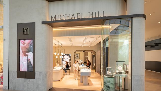 Jewellery retailer Michael Hill International shares rallied on a sparkling trading update.