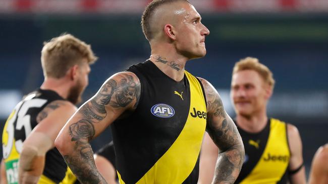 Heeney has Richmond’s Dustin Martin in his sights.