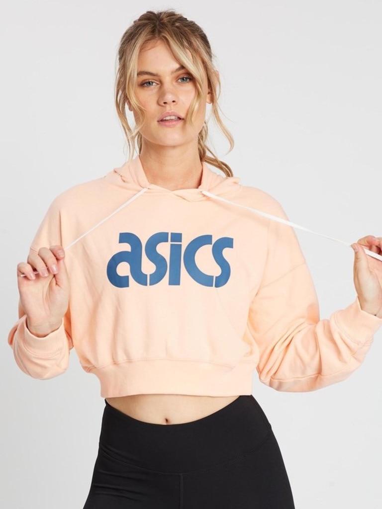 ASICS, Ft Big Logo Pull Over Hoodie