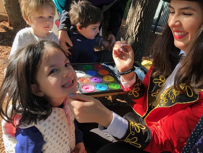 Club Ashfield put on entertainment for the children at St Anthony's Family Care as part of Do Something Day.