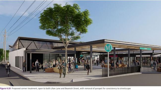 Artist impression of new Campsie Metro Station. Picture: Sydney Metro