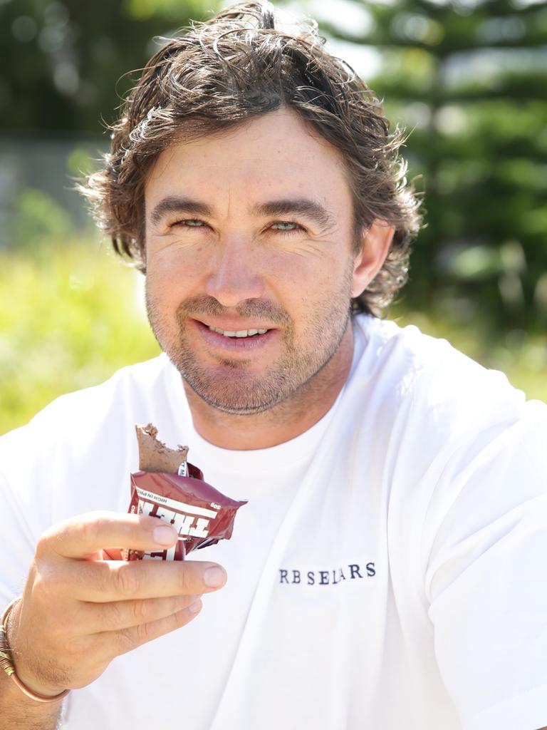 Wright likes to eat healthy. Picture: Cameron Richardson