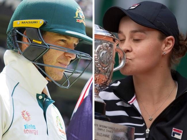 Tim Paine or Ash Barty, who is more popular?