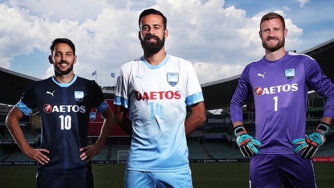 Sydney FC launch their kit for the Asian Champions League. (Phil Hillyard)