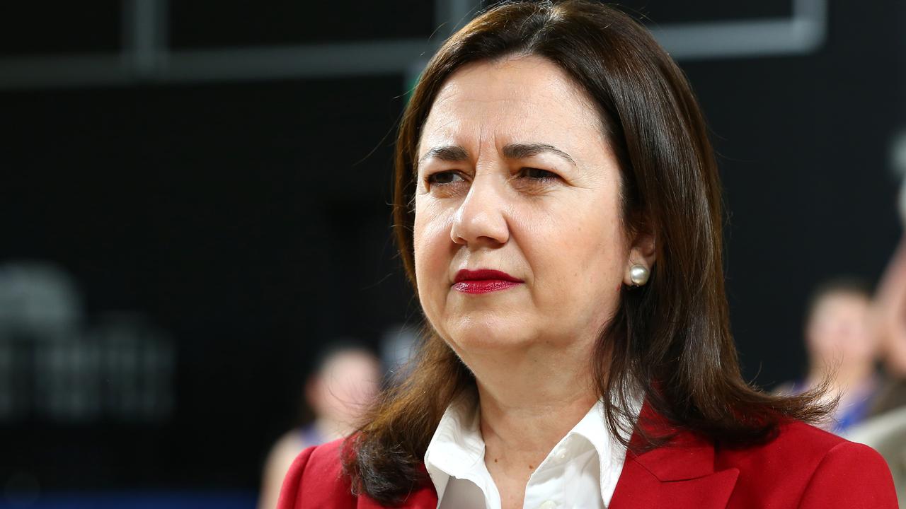 Premier Annastacia Palaszczuk is providing an update on the coronavirus situation in Queensland. Picture: David Clark